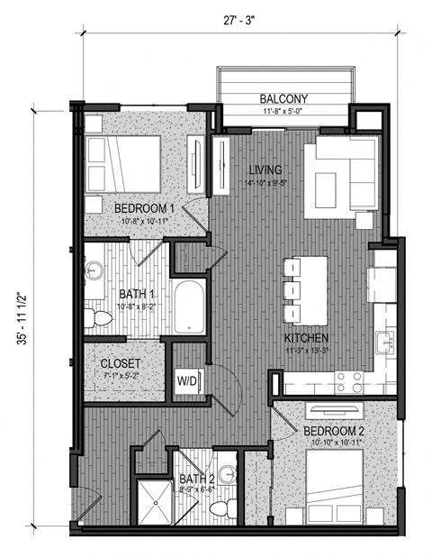 115 Wilcox Street Studio-3 Beds Apartment for Rent - Photo Gallery 53